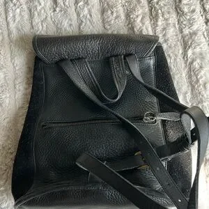 EC RARE Vintage Coach Berkeley Convertible Backpack #9016 Black Suede Leather Coach Vintage Berkeley Black Suede Leather Mix Conver… - Gem main image 2